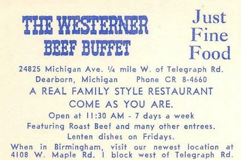 The Westerner - Vintage Postcard